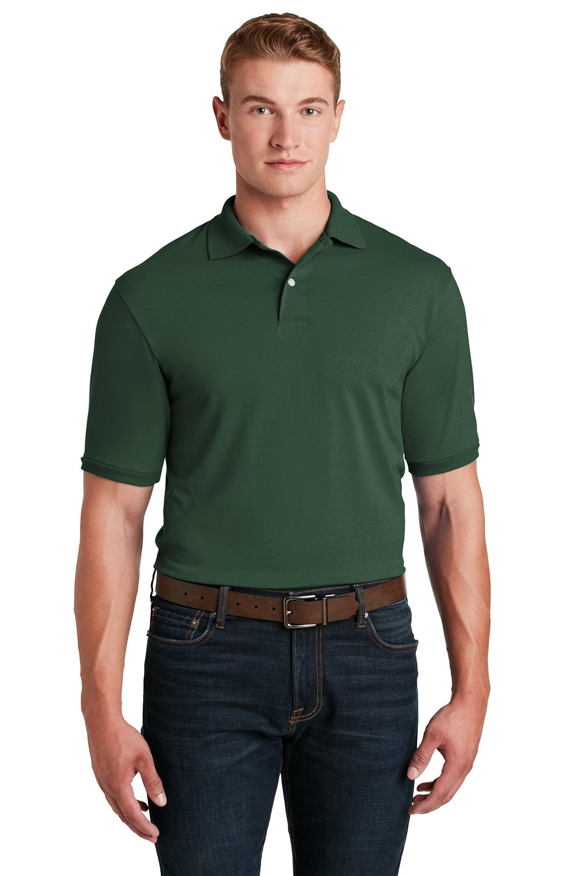 Jerzees Spotshield™ 5.4-Ounce Jersey Knit Sport Shirt
