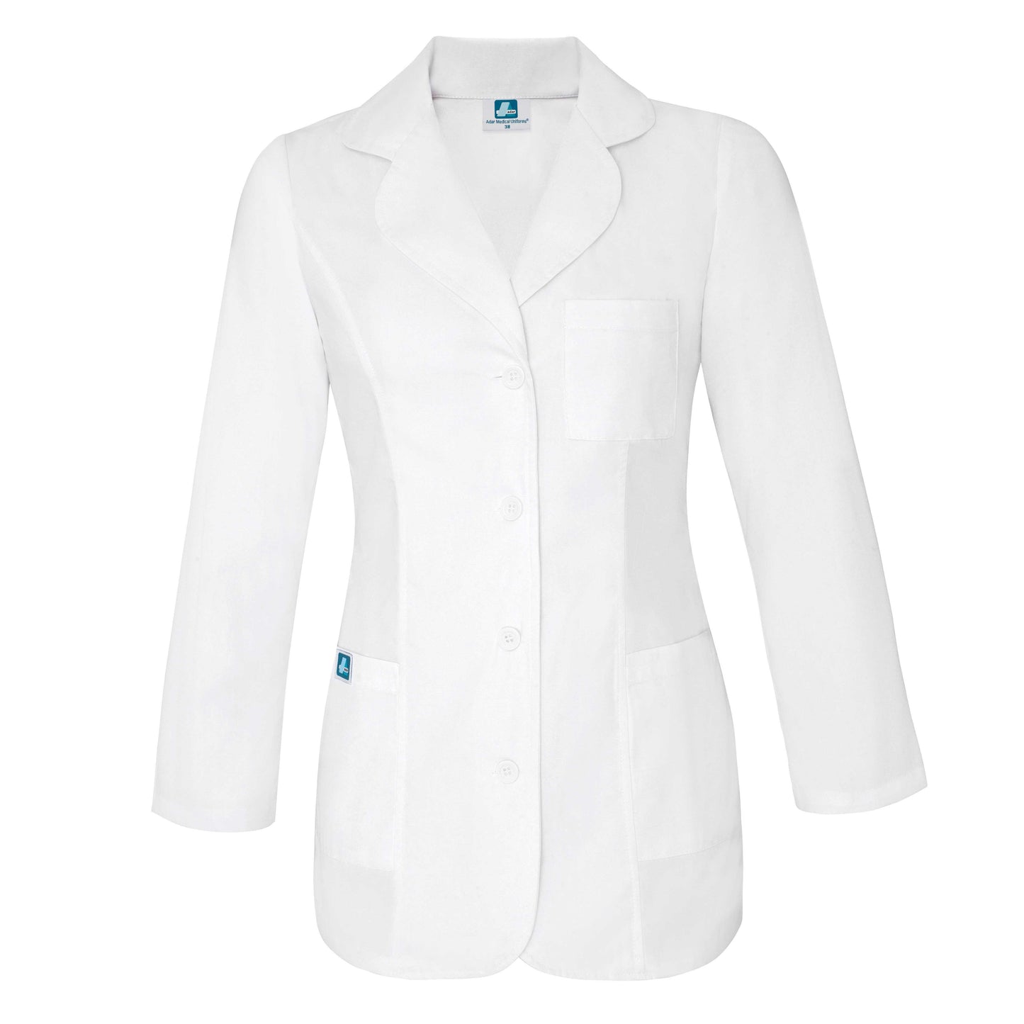 Adar Universal 30" Women's Princess Cut Consultation Coat